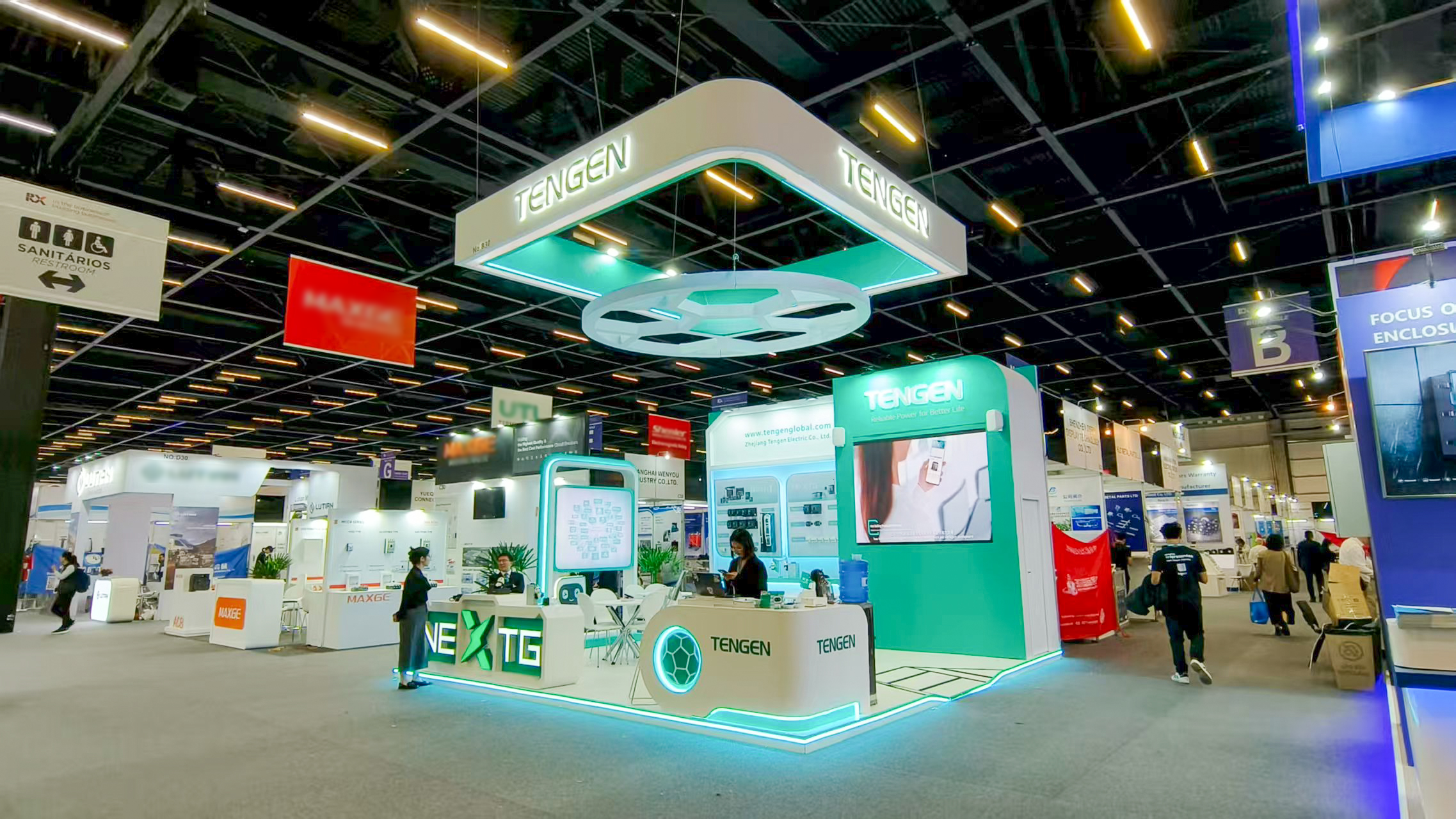 闪耀拉美丨z6尊龙中国官方网站亮相FIEE巴西国际电力展